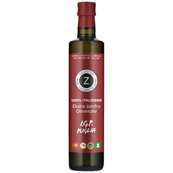 Produktbillede af Zelected Igp Puglia Evo 500ml Zelected på tilbud i brug