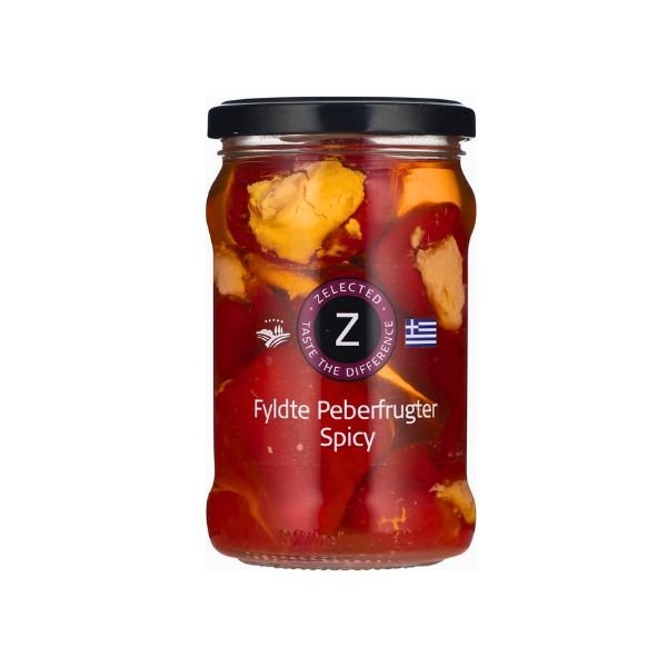 Fyldte Peberfrugter Spicy Zelected 270g ❤ Stort online udvalg i Zelected ❤ Billig fragt og hurtig levering 2 - 5 hverdage - Varenummer: BAR-722805 / Ean: på lager - Udsalg på Delikatesser | Tapas | Grønt på glas Spar op til 61% - Over 434 design brands på udsalg