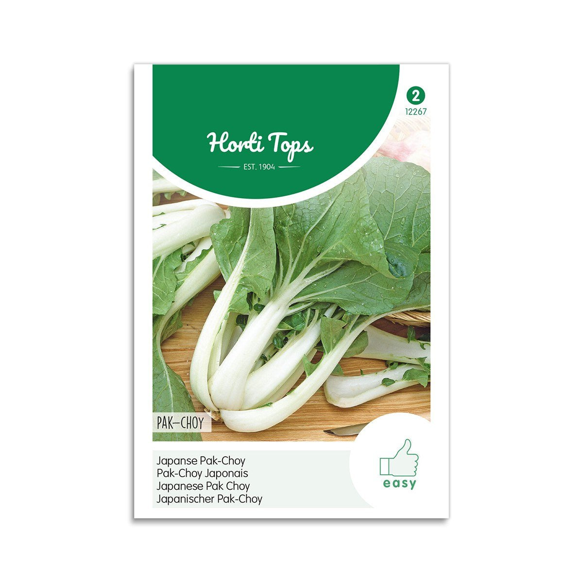 Produktbillede af Japanske Pak Choi frø på tilbud i høj kvalitet