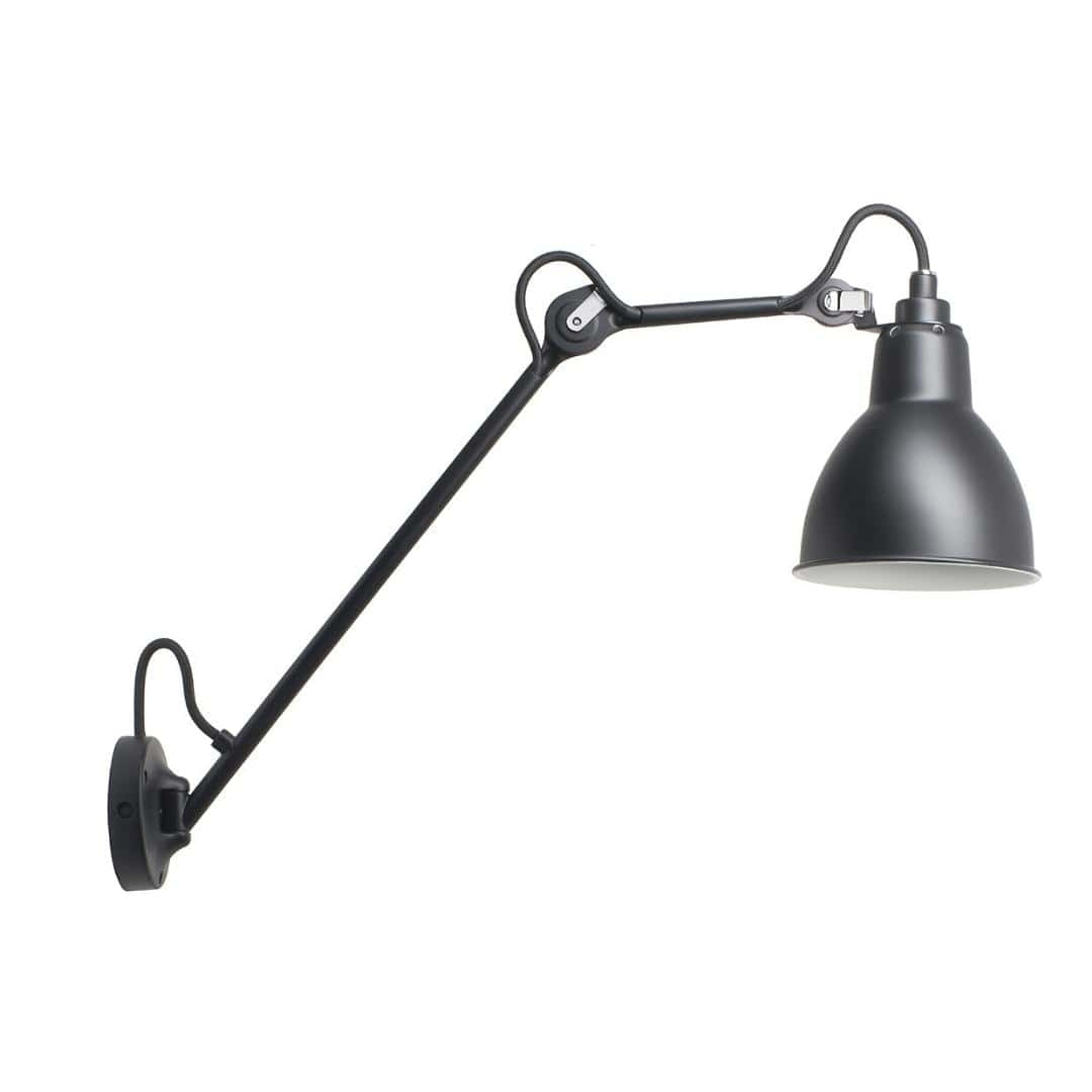 Produktbillede af 122 Væglampe Sort Så længe lager haves Lampe Gras i premium kvalitet