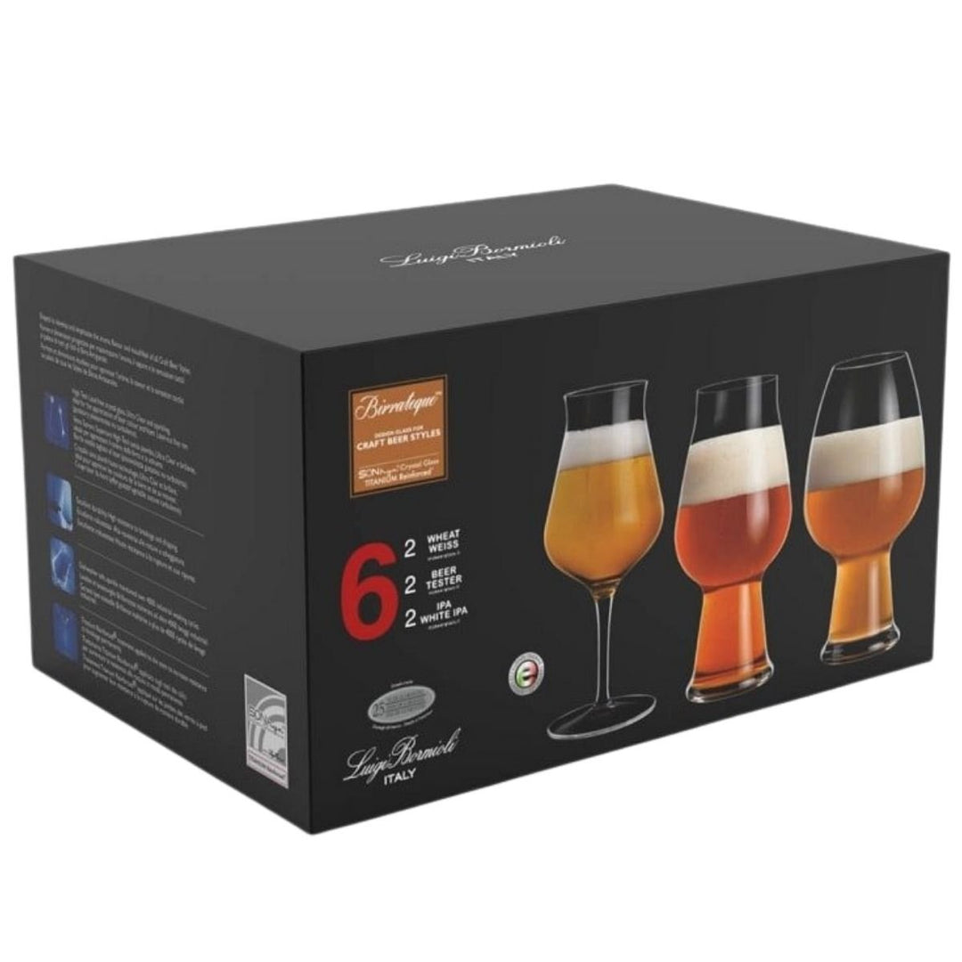 Birrateque Ølglas-sæt Tester, Ale Og Hvede 3 x 2 Stk. Klar ❤ Kæmpe udvalg i Luigi Borm ❤ Billig fragt og hurtig levering 2 - 5 hverdage - Varenummer: BAR-18283 / Ean: '032622025789 på lager - Udsalg på Glas Smageglas Spar op til 61% - Over 434 design brands på udsalg