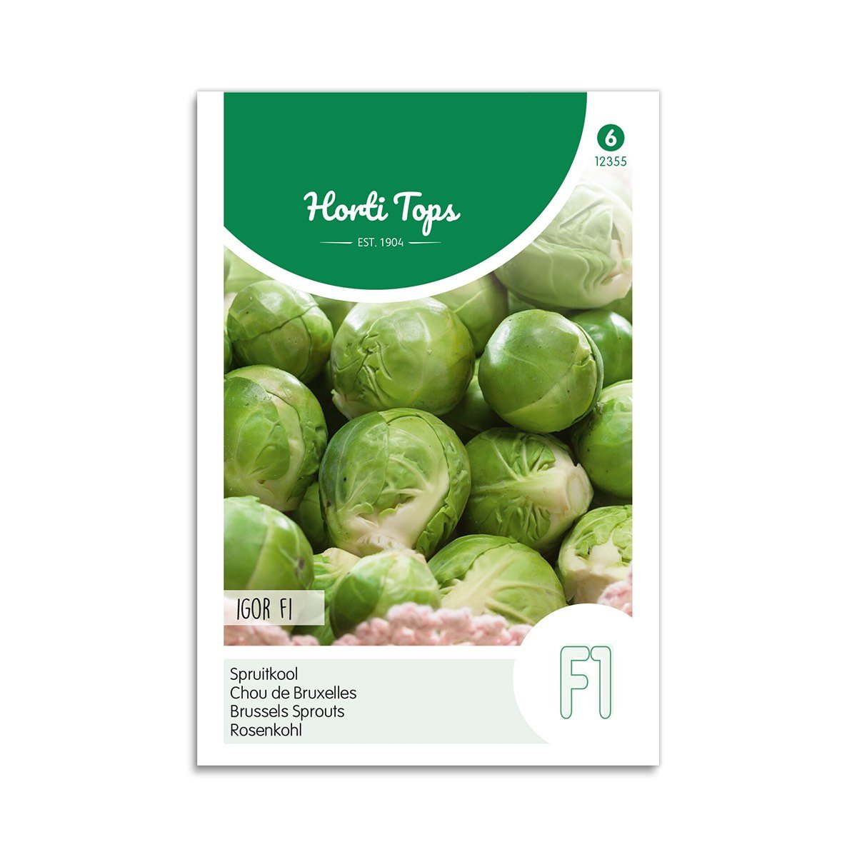 Produktbillede af Rosenkål frø Igor F1 Horti Tops på tilbud i høj kvalitet