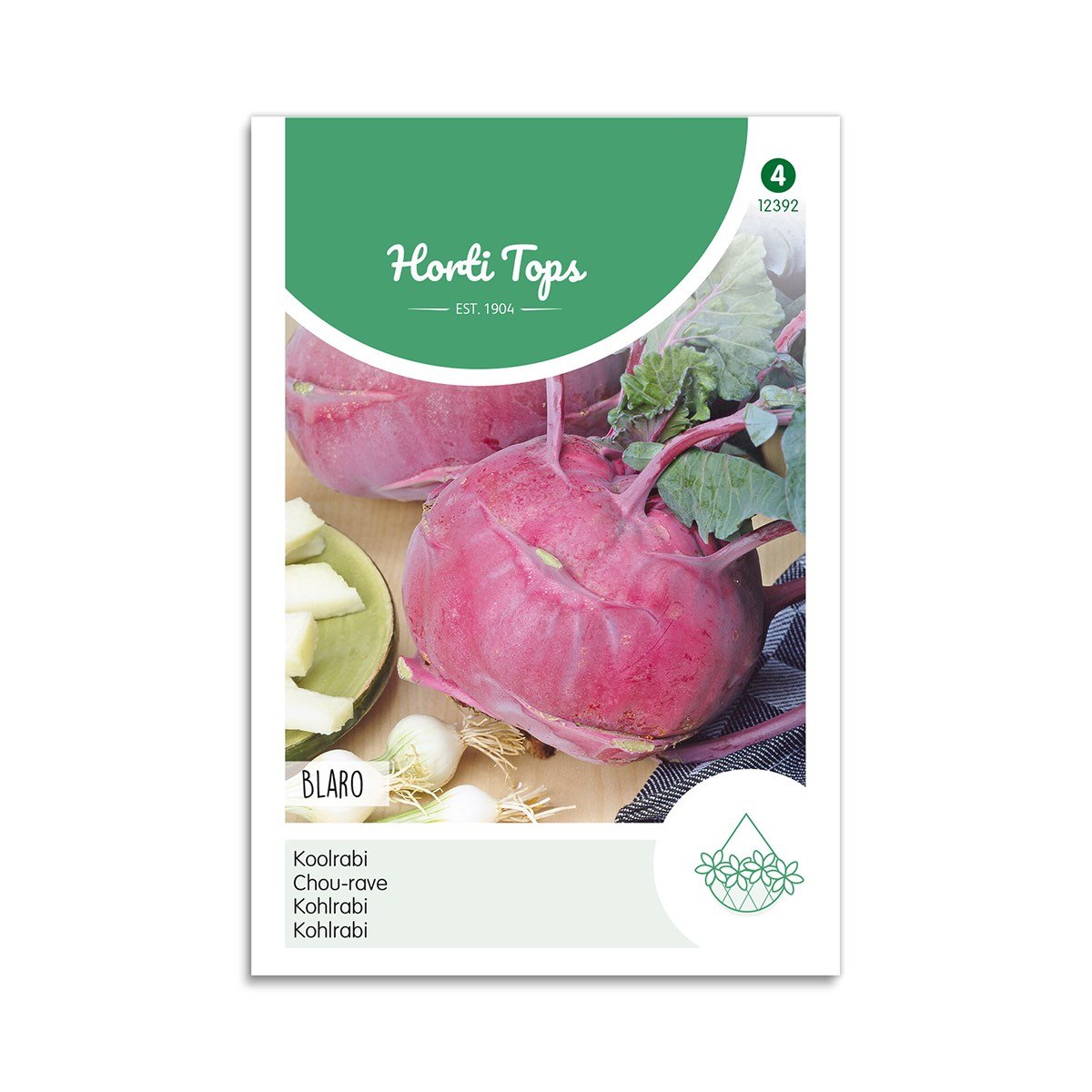 Produktbillede af Kålrabi frø Blaro Horti Tops på tilbud i høj kvalitet
