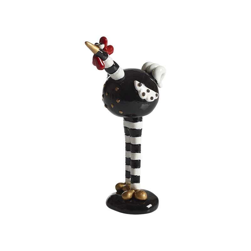 Produktbillede af Nääsgränsgården Gyllenkrok med ben sort H.12cm i premium kvalitet