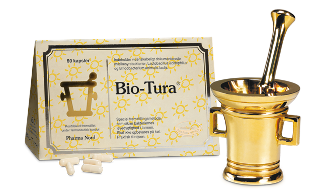 Detaljeret produktbillede af Pharma Nord Bio-Tura 60 kapsler på tilbud