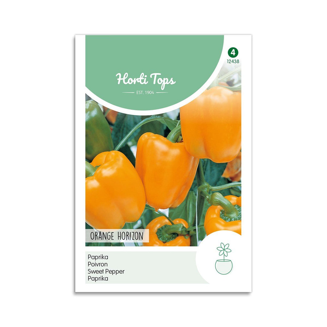 Produktbillede af Orange peberfrugt frø Orange Horizon Horti Tops på tilbud i høj kvalitet