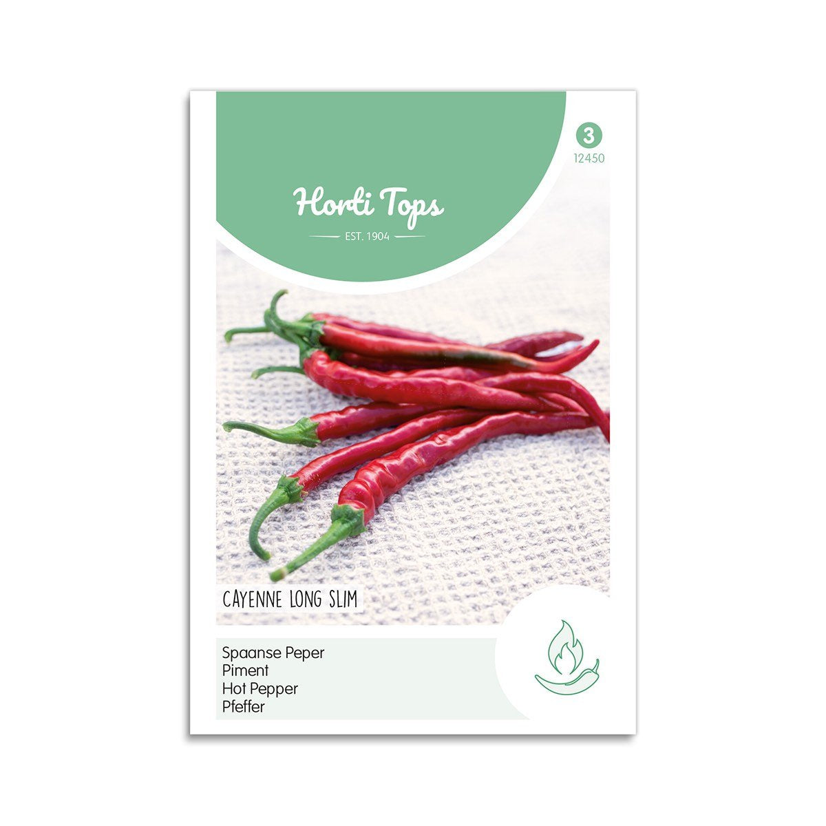 Produktbillede af Chili Cayennepeber frø Long slim  på tilbud i høj kvalitet