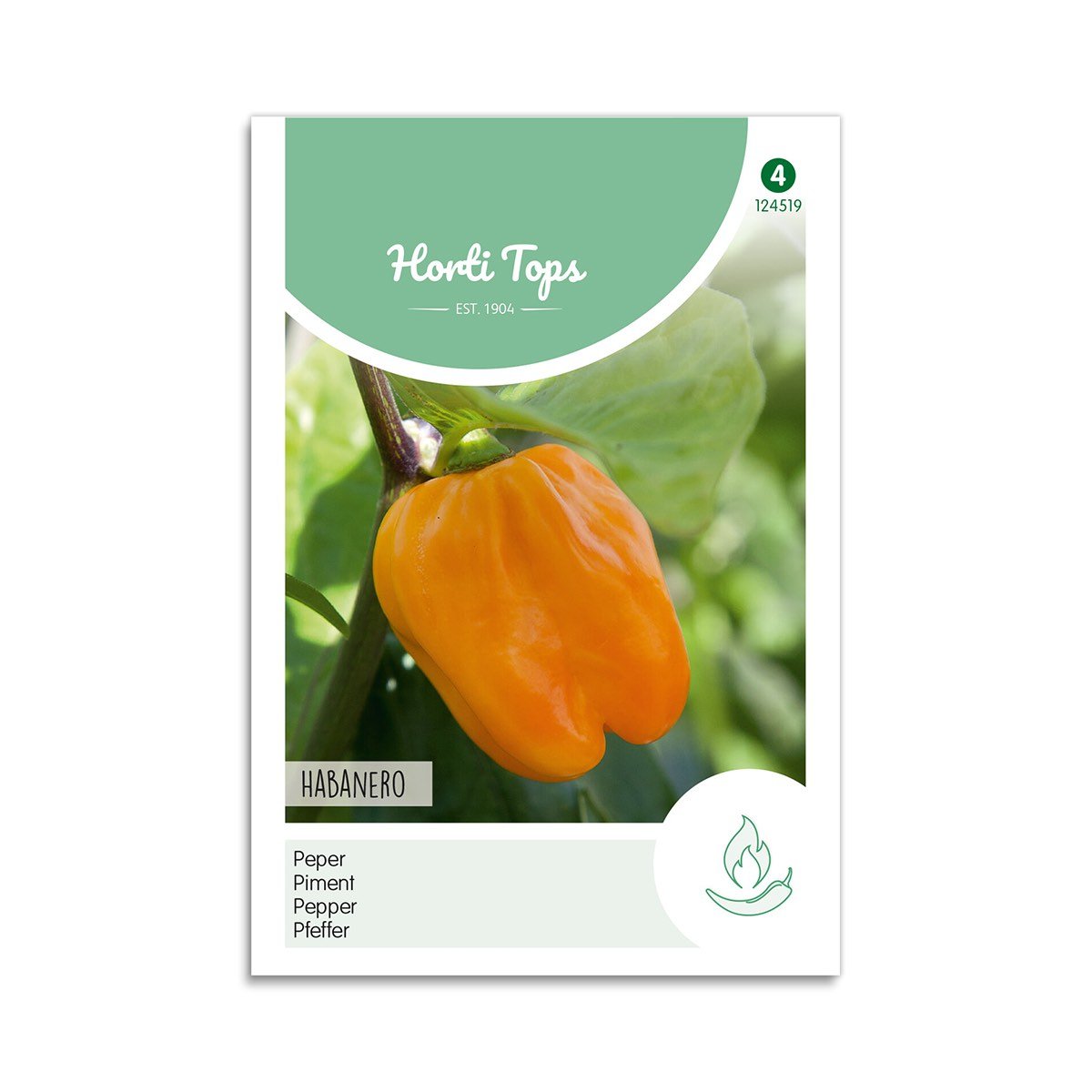 Produktbillede af Chili frø Orange Habanero  på tilbud i høj kvalitet