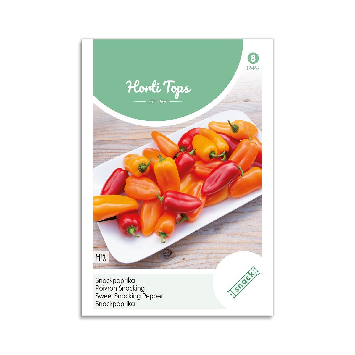 Produktbillede af Snack peber mix frø Horti Tops på tilbud i høj kvalitet