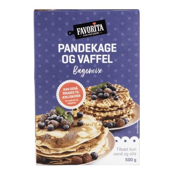Favorita Pandekage/vaffel Mix 500g ✔ Kæmpe udvalg i Caputo ✔ Billig fragt og hurtig levering 2 - 5 hverdage - Varenummer: BAR-695924 / Ean: på lager - Udsalg på Delikatesser - Sødt - Kage Spar op til 61% - Over 785 kendte brands på udsalg