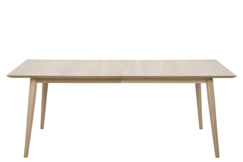 Produktbillede af ACT NORDIC Century Spisebord Naturfarvet træ hvidpigmenteret eg m. udtræk rektangulær 75x200x100 i premium kvalitet