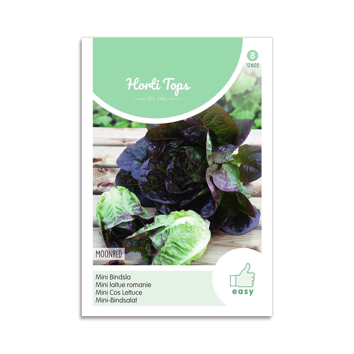 Produktbillede af Romainesalat frø Moonred Horti Tops på tilbud i høj kvalitet