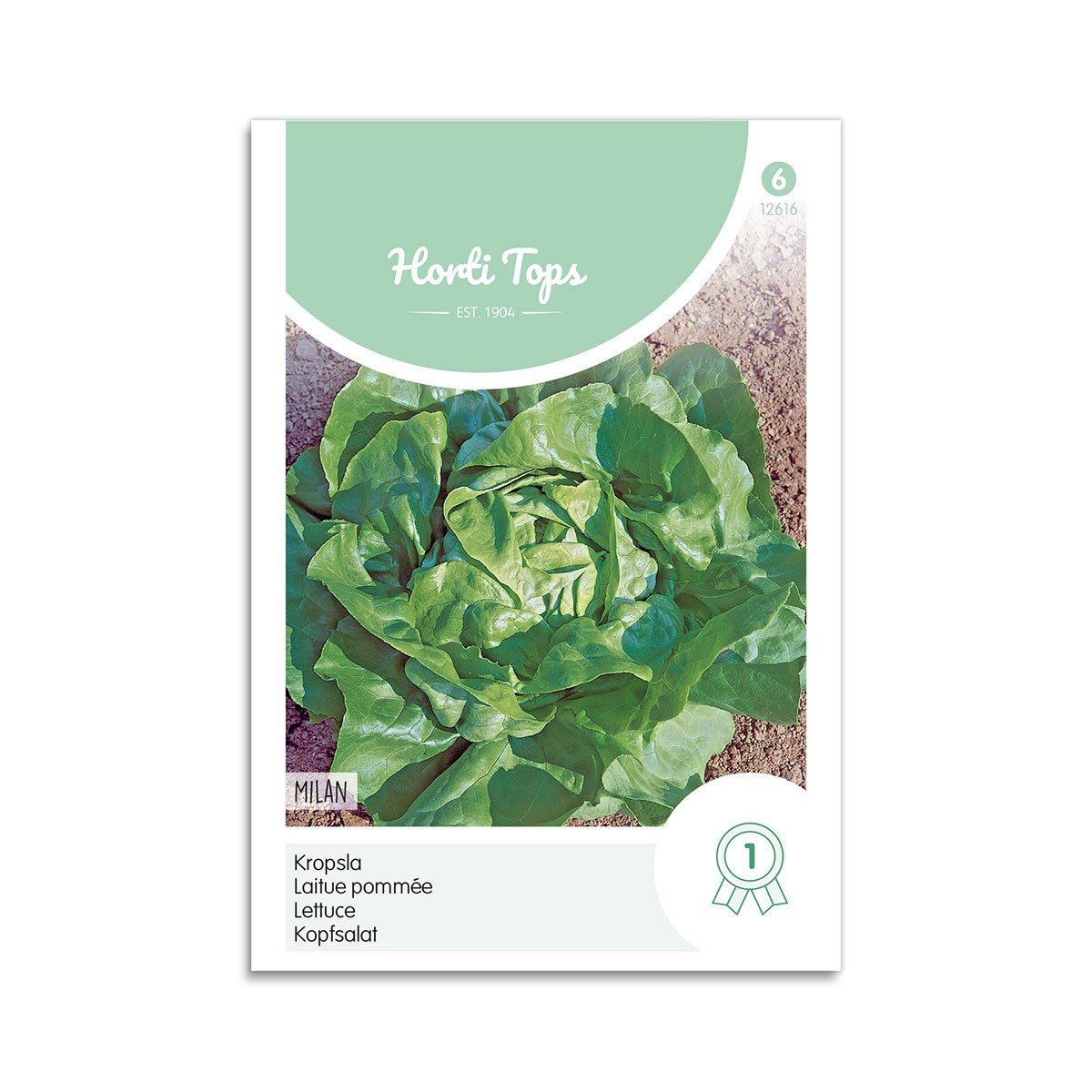 Produktbillede af Hovedsalat frø Milan Horti Tops på tilbud i høj kvalitet