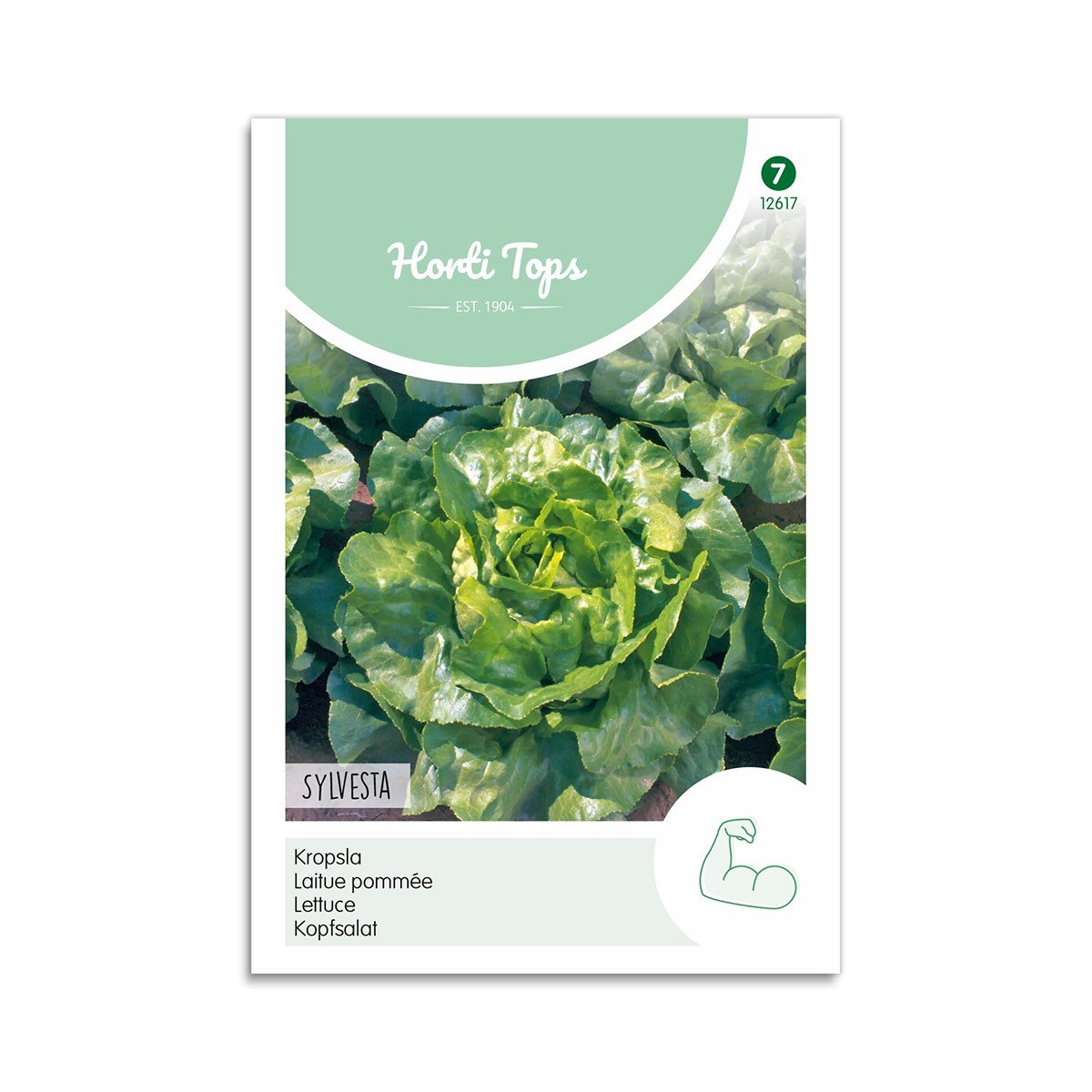 Produktbillede af Hovedsalat frø Sylvesta Horti Tops på tilbud i høj kvalitet