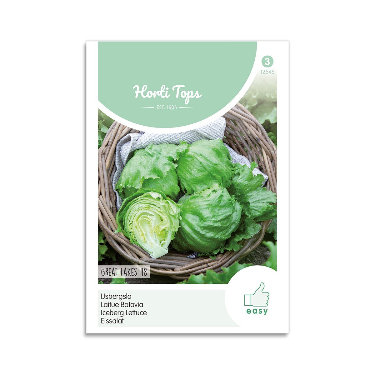 Produktbillede af Salat iceberg frø Great Lakes 118 på tilbud i høj kvalitet