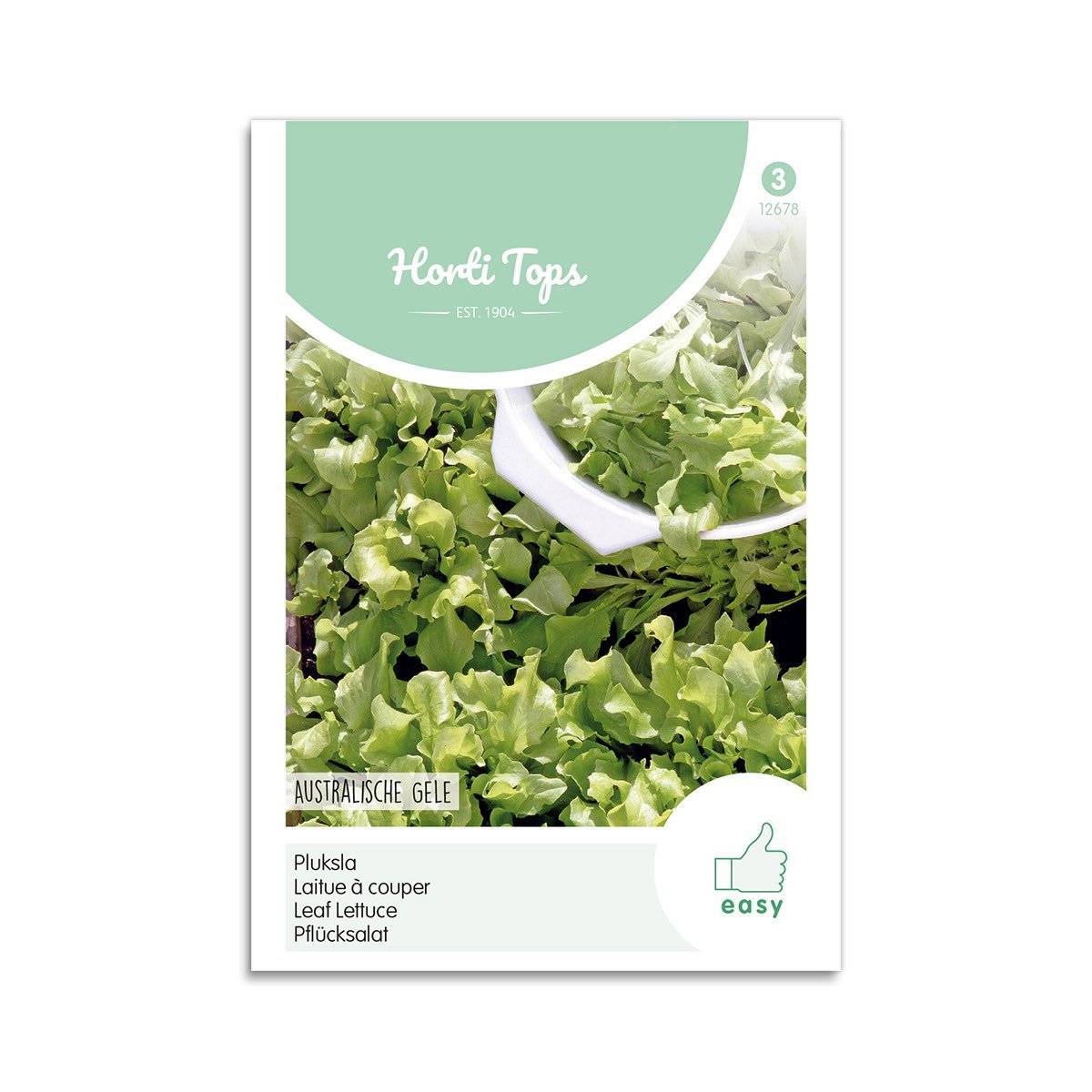 Produktbillede af Salat frø Australische Gele Horti Tops på tilbud i høj kvalitet