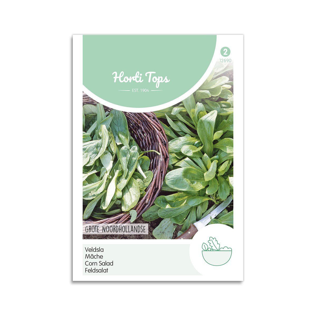 Produktbillede af Vårsalat frø Grote Noordhollandse Horti Tops på tilbud i høj kvalitet