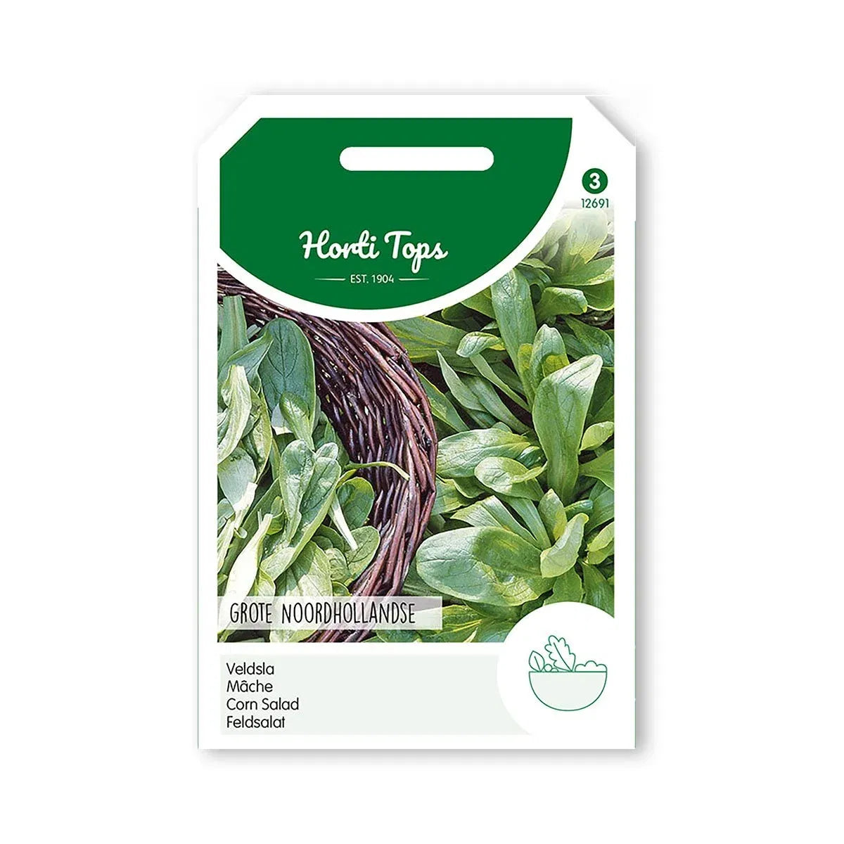 Produktbillede af Vårsalat frø Noordhollandse Horti Tops på tilbud i høj kvalitet