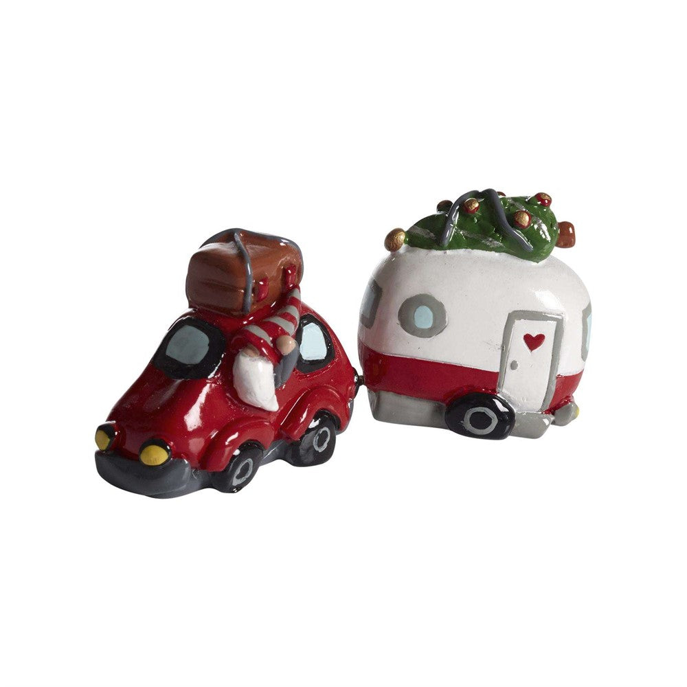 Produktbillede af Nääsgränsgården Julecampingvogn H.4cm / L.8cm i premium kvalitet