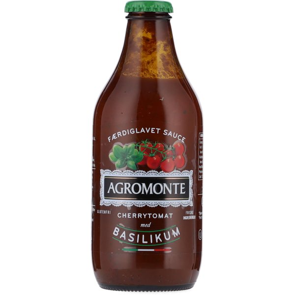 Produktbillede af Agromonte Ch. Tomat Basil Pasta Sc.330g på tilbud i premium kvalitet