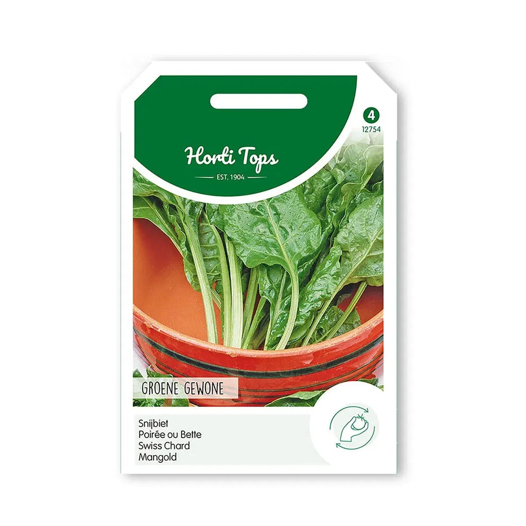Produktbillede af Bladebede frø Groene Gewone Horti Tops på tilbud i høj kvalitet