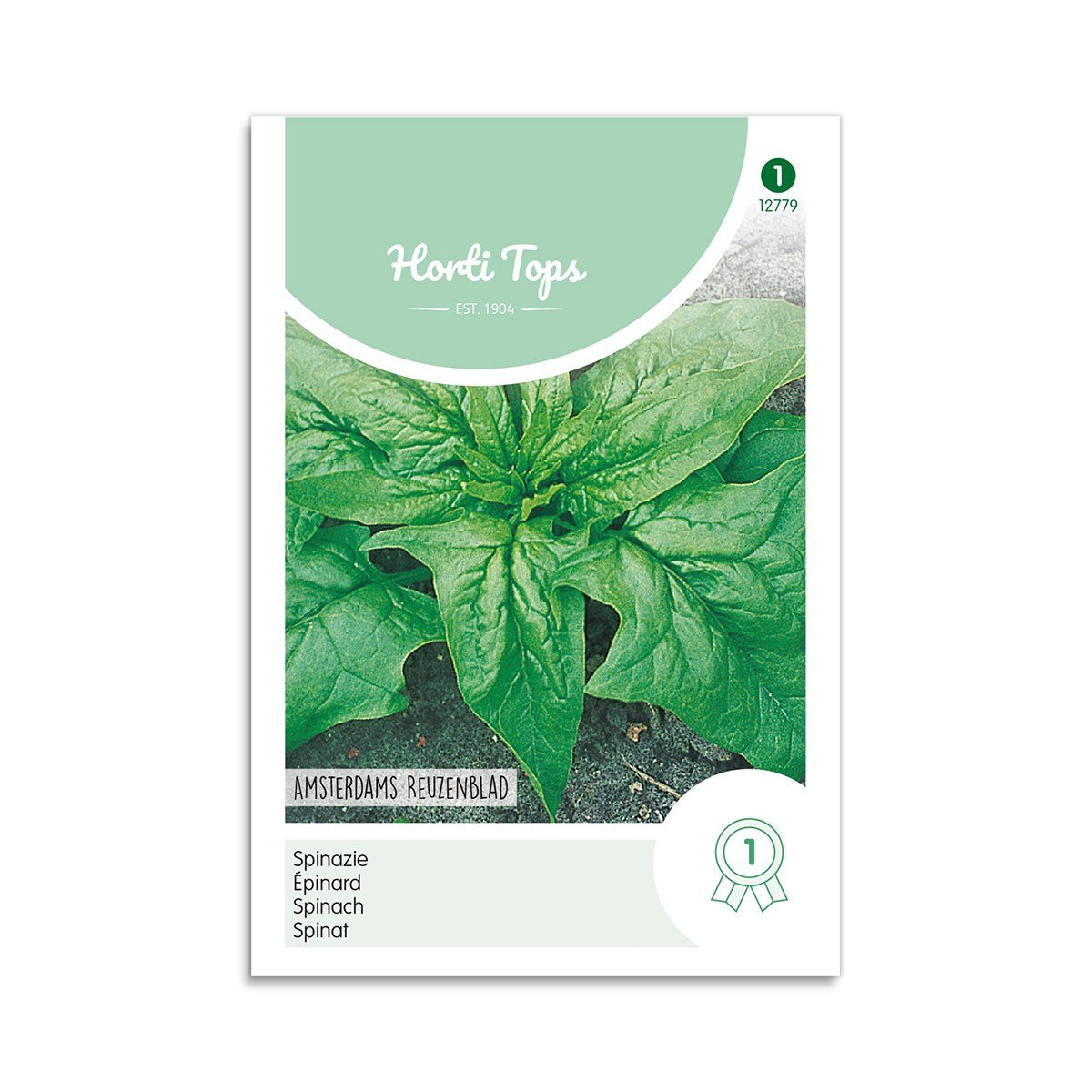 Produktbillede af Spinat frø Amsterdam Horti Tops på tilbud i høj kvalitet