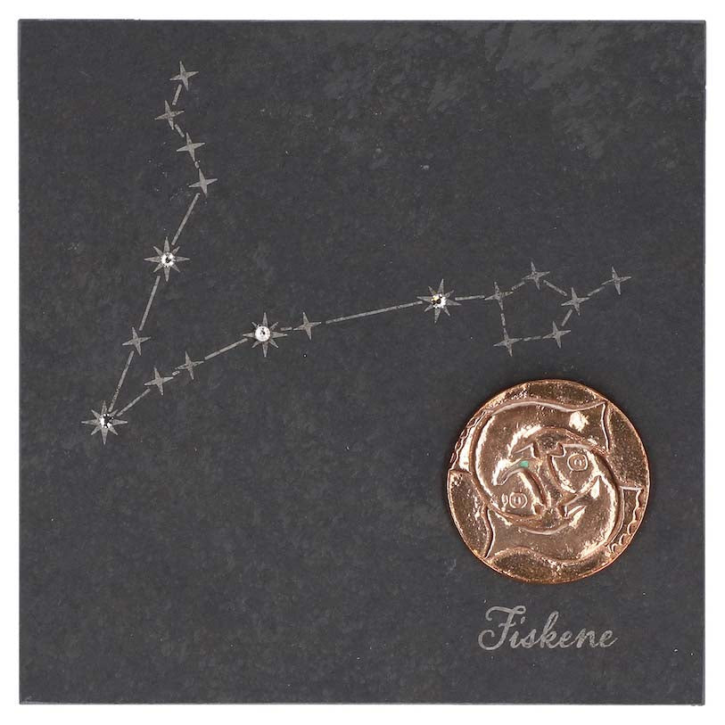 Produktbillede af Bercker Art-Line Kerstin Stark Fiskene 14,5 x 14,5 cm i premium kvalitet