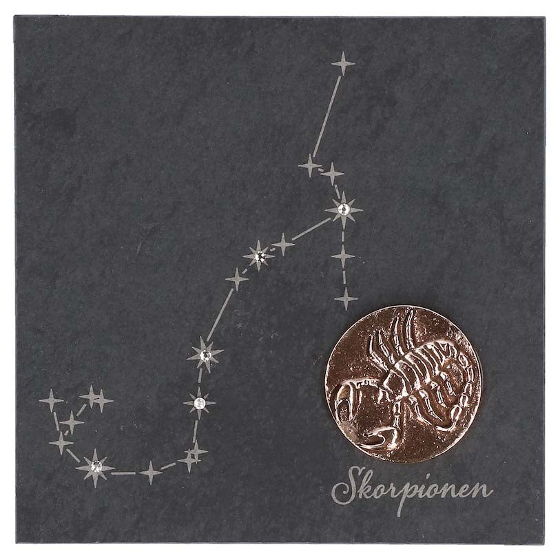 Produktbillede af Bercker Art-Line Kerstin Stark Skorpionen 14,5 x 14,5 cm i premium kvalitet