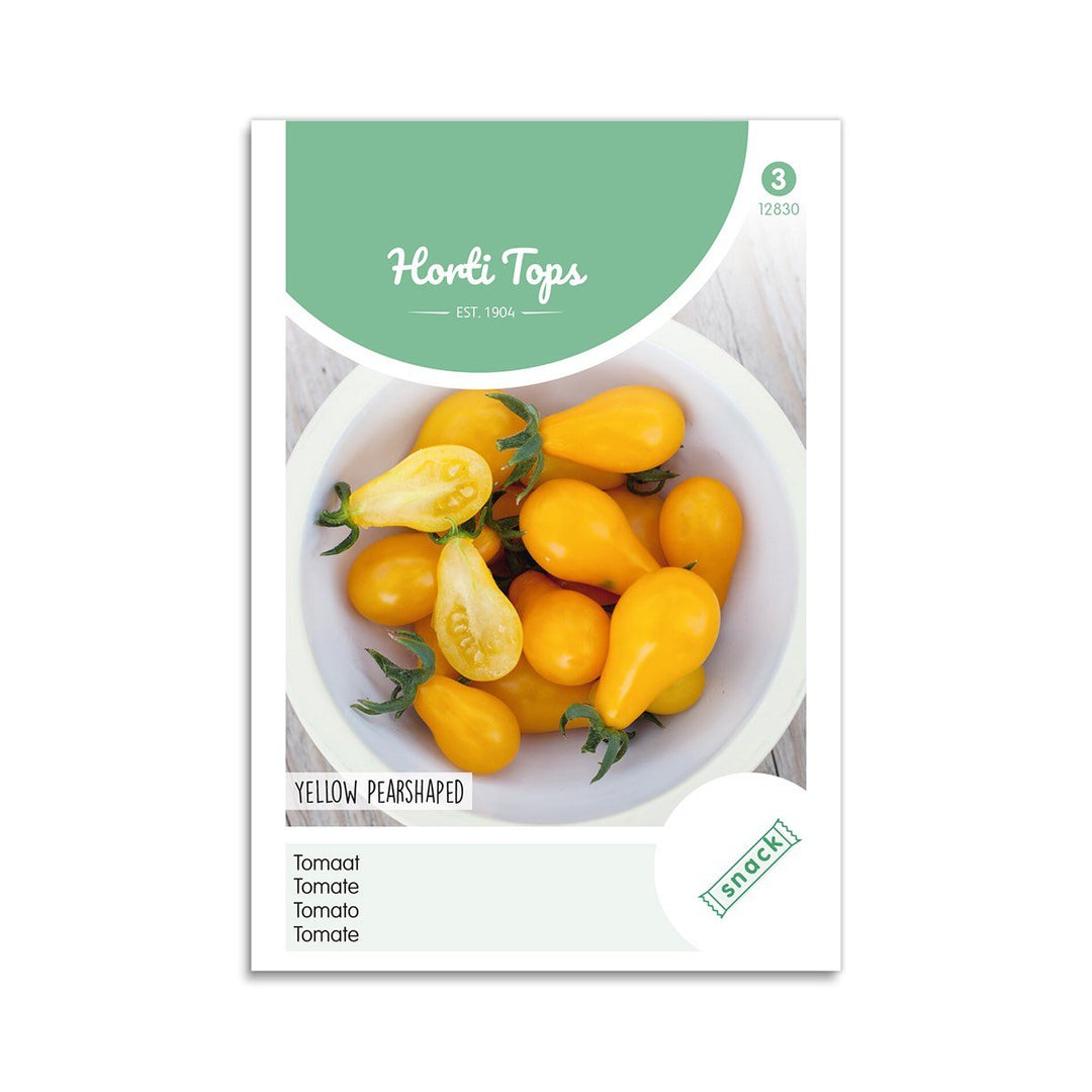 Produktbillede af Pæretomat frø Yellow Pearshaped Horti Tops på tilbud i høj kvalitet