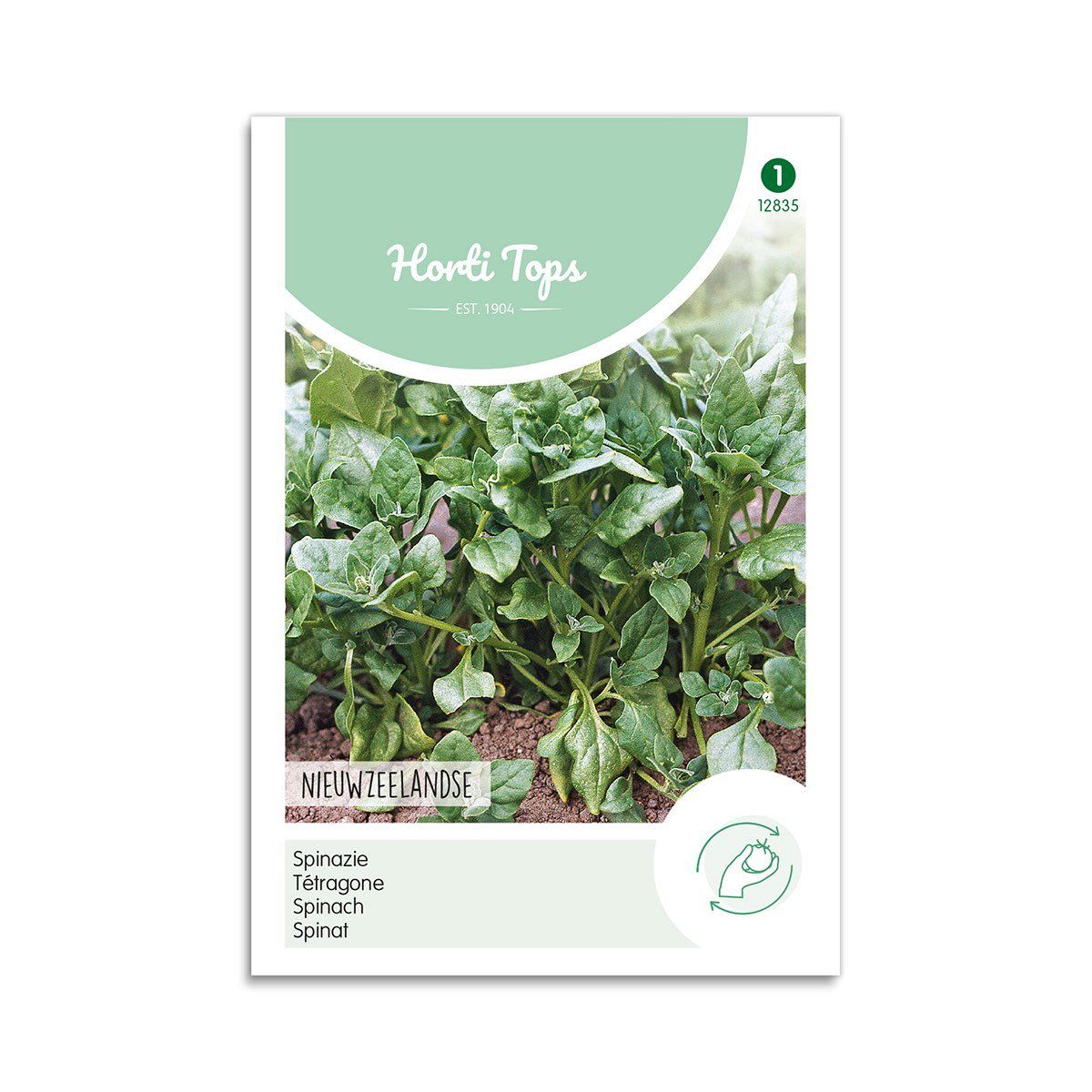 Produktbillede af Spinat frø New Zealand Horti Tops på tilbud i høj kvalitet