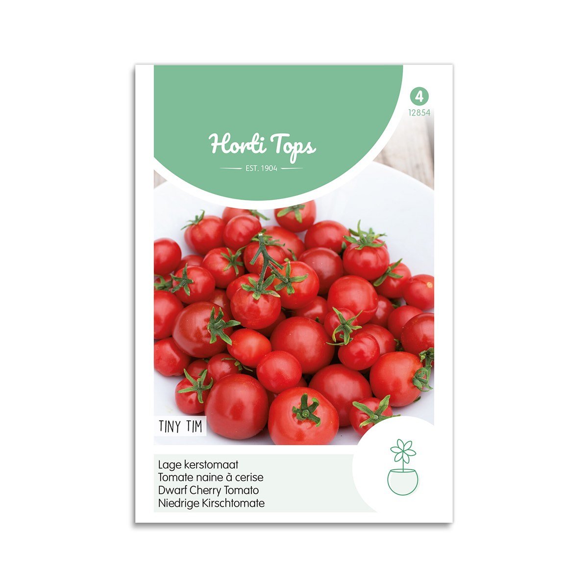 Produktbillede af Tomat frø Tiny Tim Horti Tops på tilbud i høj kvalitet