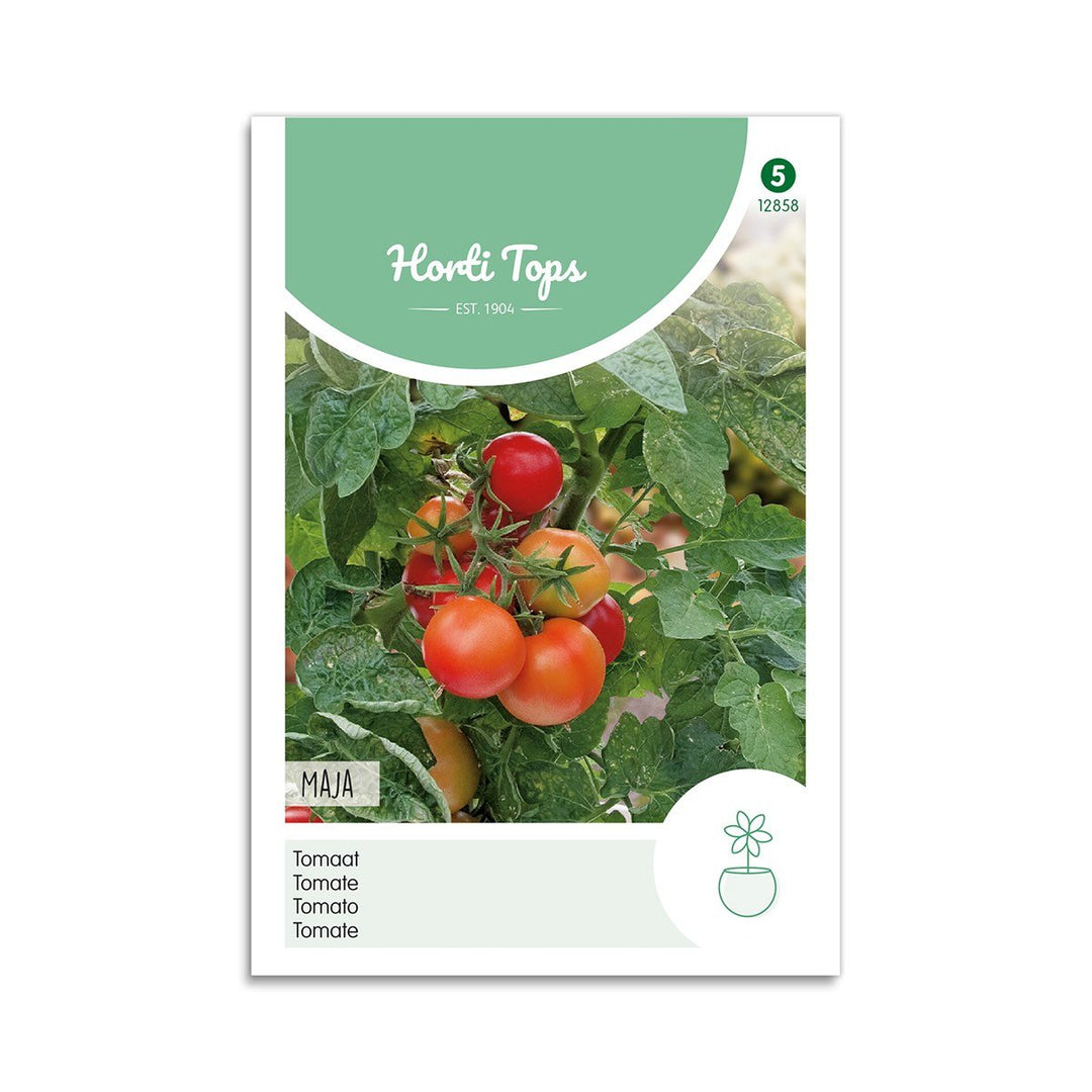 Produktbillede af Busktomat frø Maja Horti Tops på tilbud i høj kvalitet