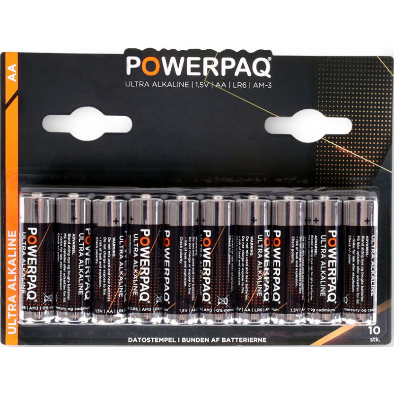 Produktbillede af Batterier Ultra Alkaline Aa Powerpaq på tilbud i premium kvalitet