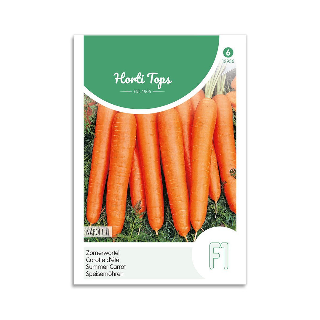 Produktbillede af Sommergulerod frø Napoli F1  på tilbud i høj kvalitet