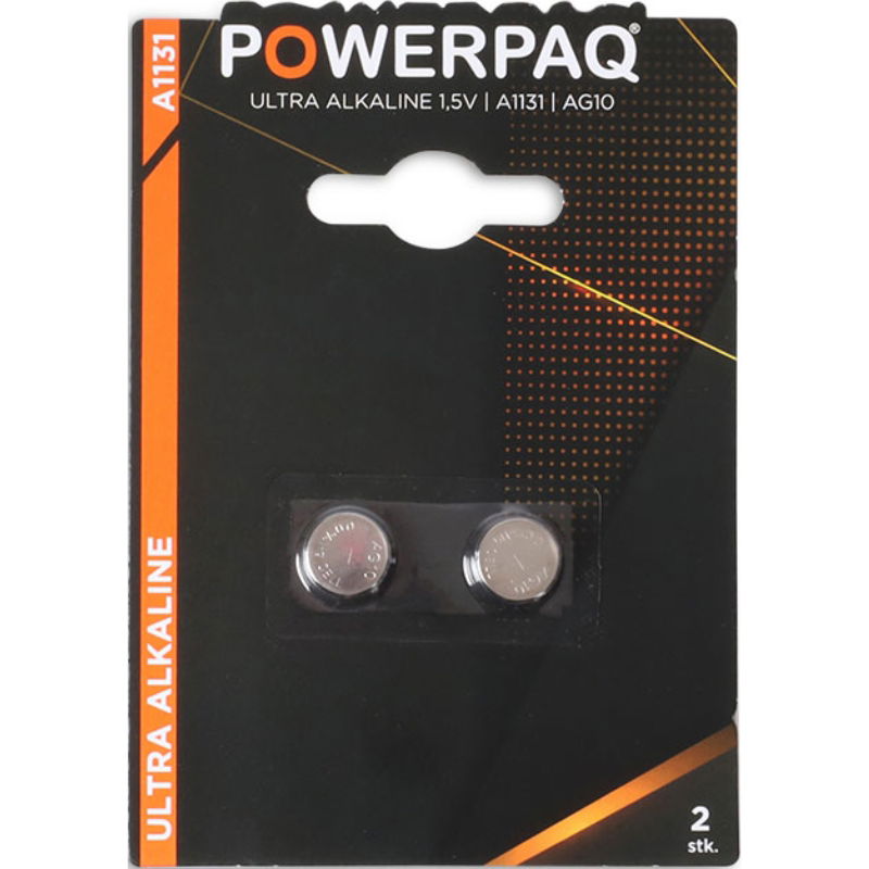 Produktbillede af Batterier Ultra Alkaline A1131 Powerpaq på tilbud i premium kvalitet