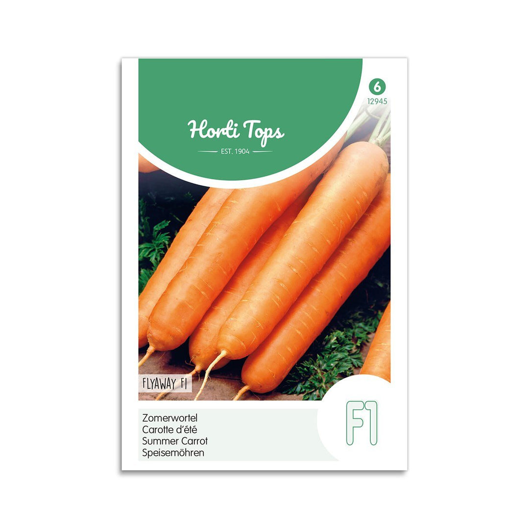 Produktbillede af Sommergulerod frø Flyaway F1 Horti Tops på tilbud i høj kvalitet