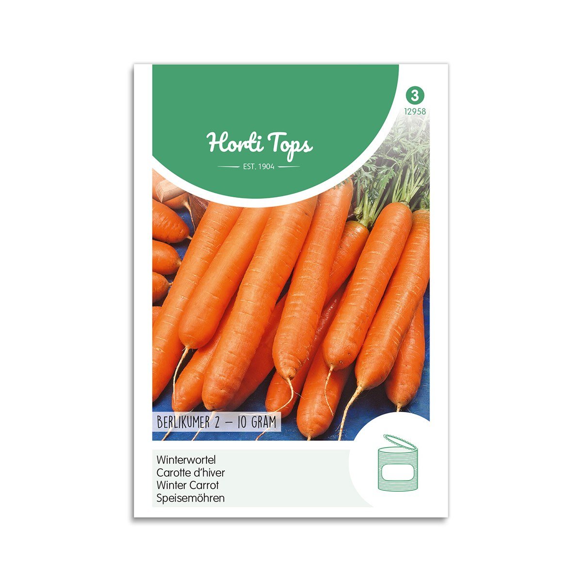 Produktbillede af Gulerod frø Berlikum 2 Horti Tops på tilbud i høj kvalitet