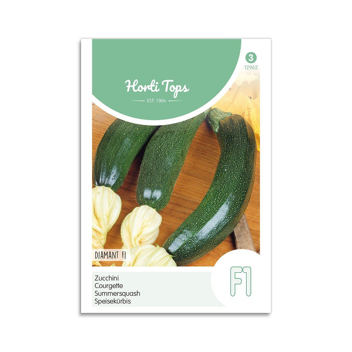 Produktbillede af Sommersquash frø Diamond F1  på tilbud i høj kvalitet