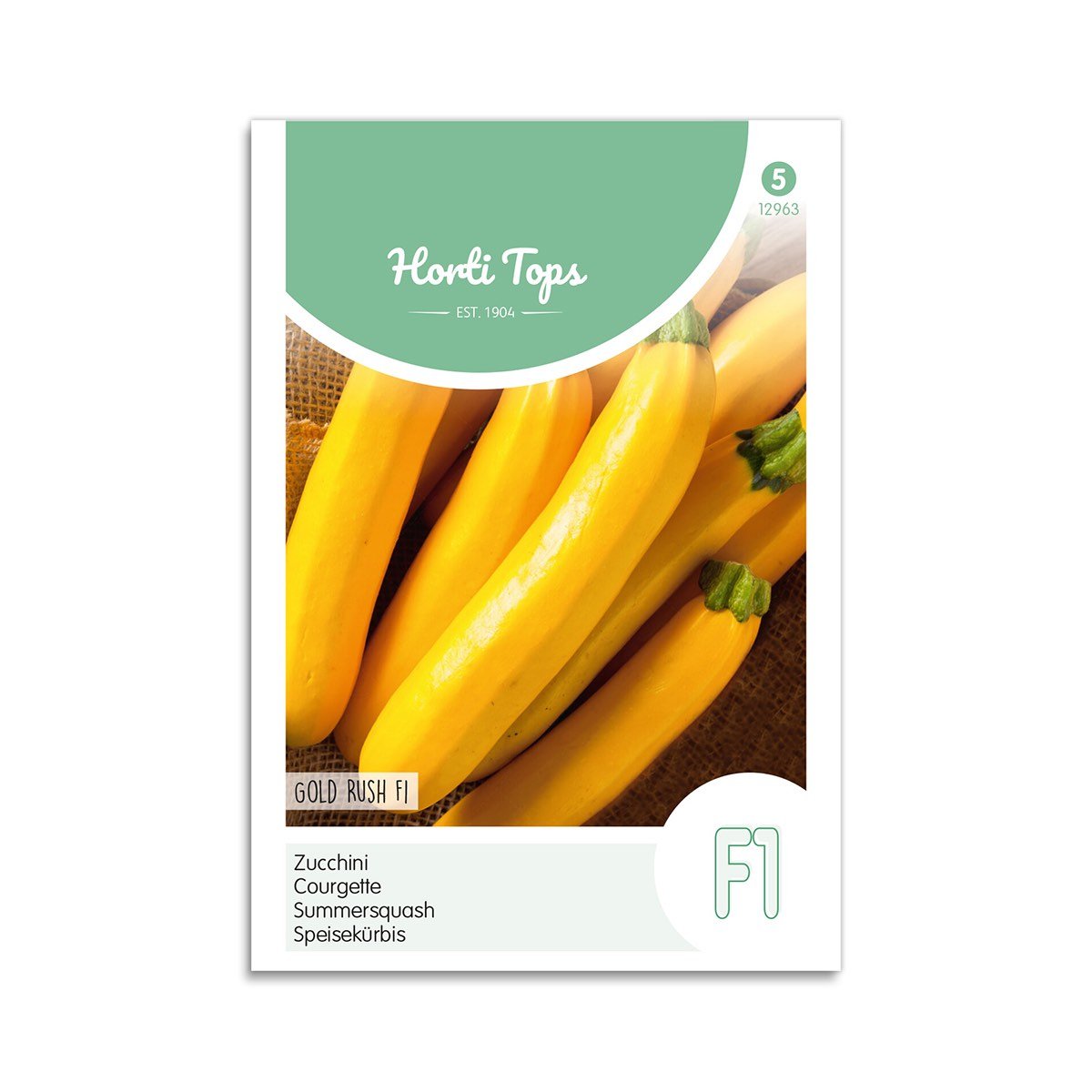 Produktbillede af Sommersquash frø Gold Rush F1 Horti Tops på tilbud i høj kvalitet