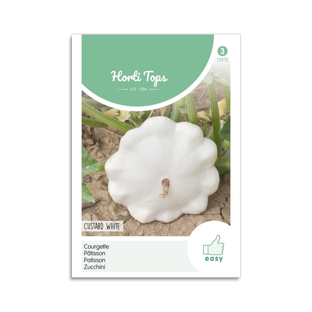 Produktbillede af Squash frø Custard White Horti Tops på tilbud i høj kvalitet