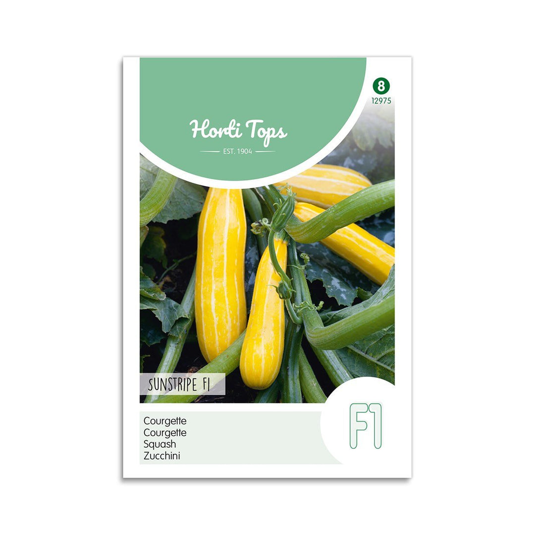 Produktbillede af Squash frø Sunstripe F1 Horti Tops på tilbud i høj kvalitet
