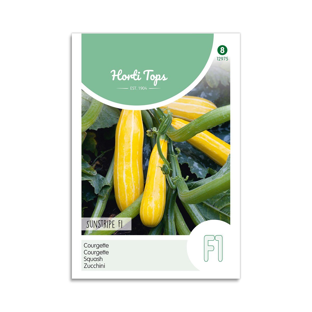 Produktbillede af Squash frø Sunstripe F1 Horti Tops på tilbud i høj kvalitet