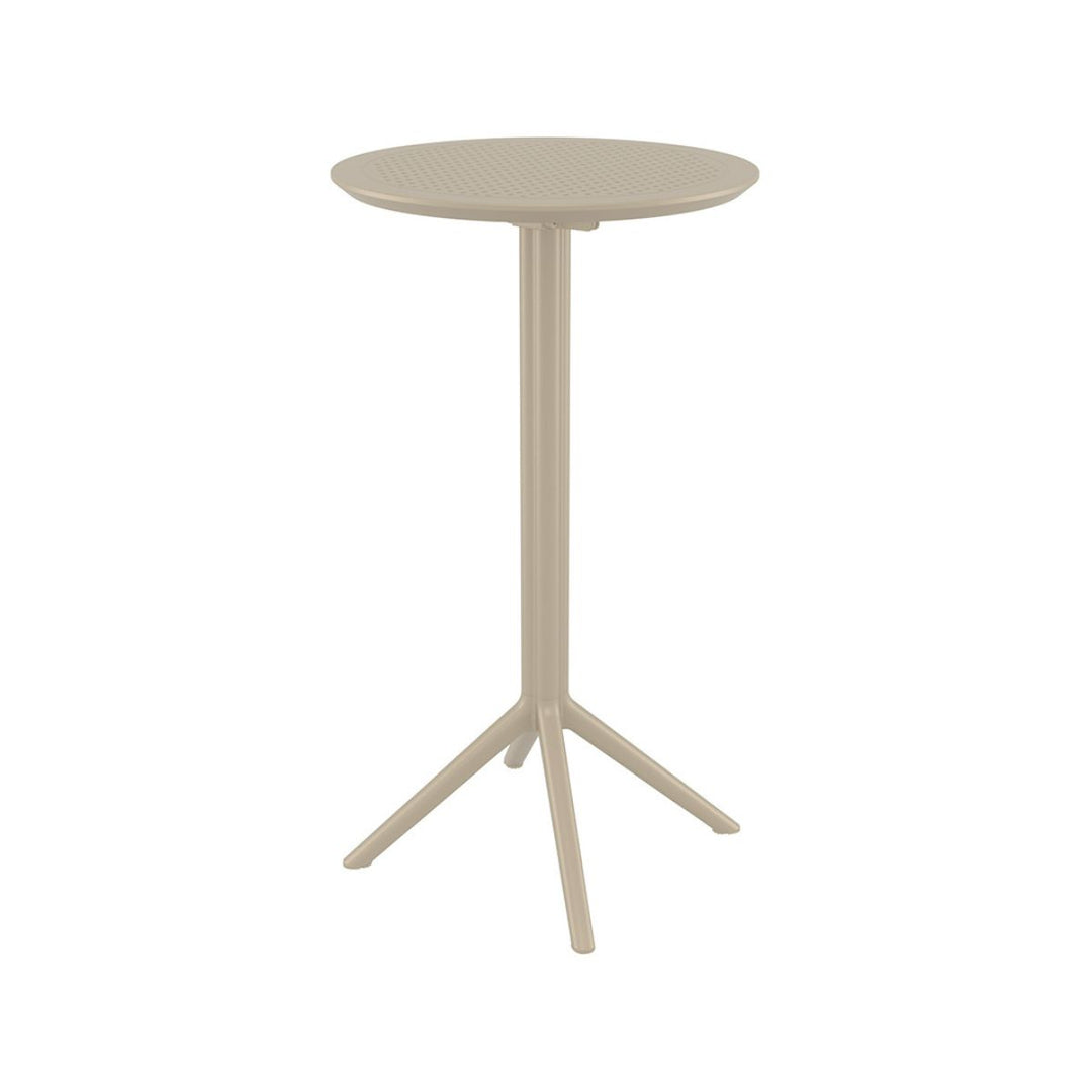 Produktbillede af Sky barbord m/vip Ø60cm Taupe på tilbud