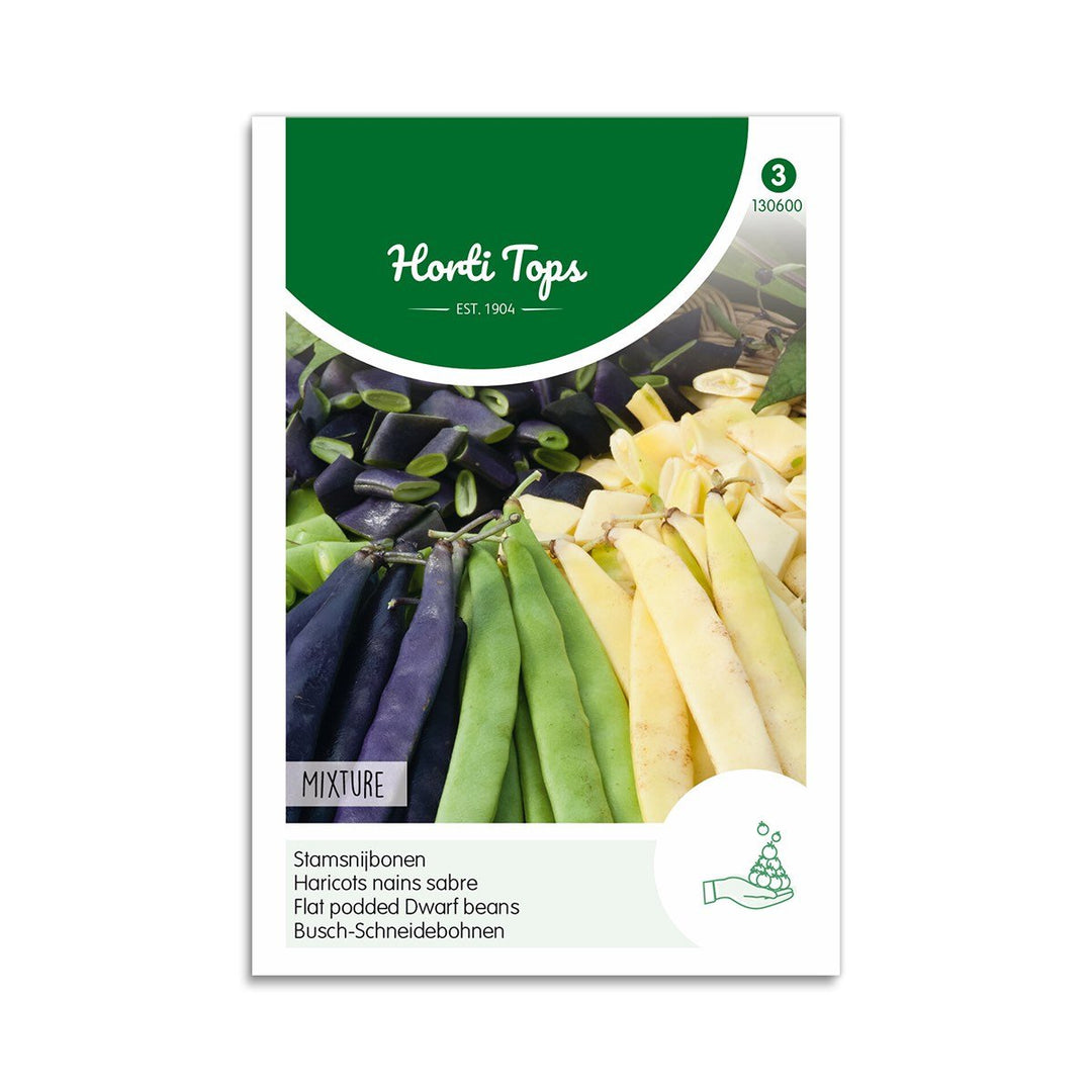 Produktbillede af Dværgbønne frø mix Horti Tops på tilbud i høj kvalitet