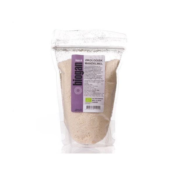 Produktbillede af Mandelmel Øko Biogan 500g på tilbud i premium kvalitet