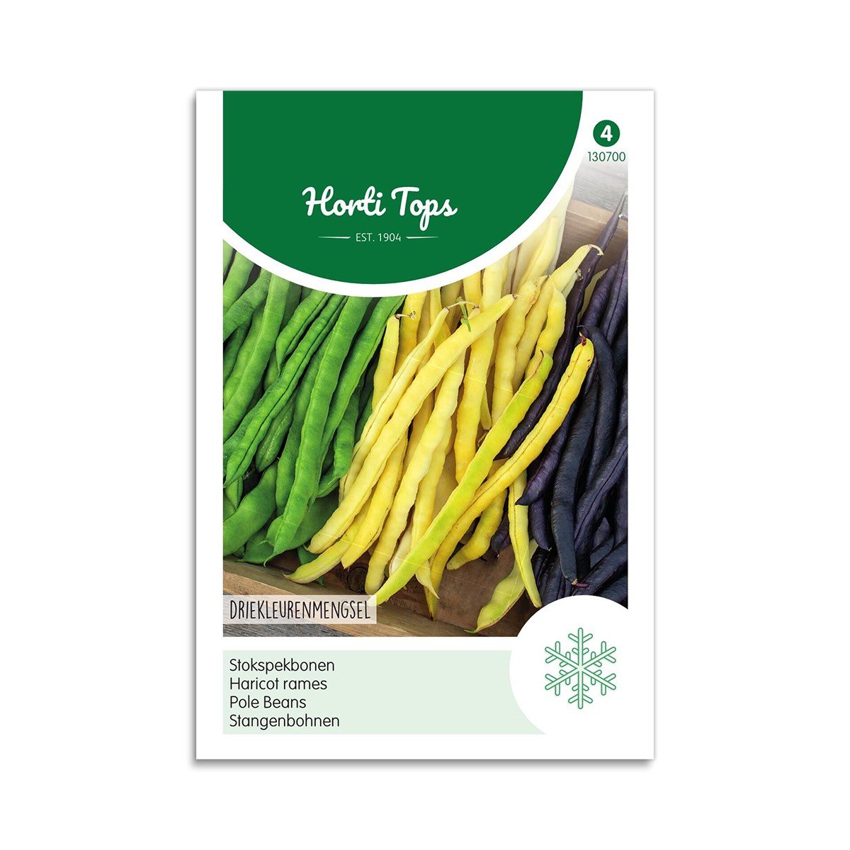 Produktbillede af Stangbønne frø mix Horti Tops på tilbud i høj kvalitet