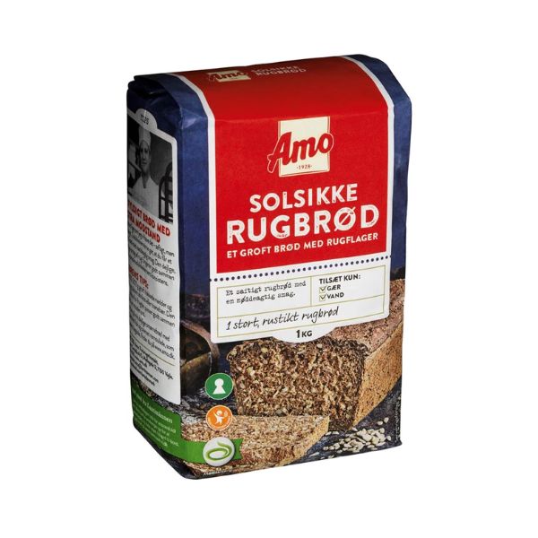Produktbillede af Rugbrødsblanding Solsikke Amo 1kg på tilbud i premium kvalitet