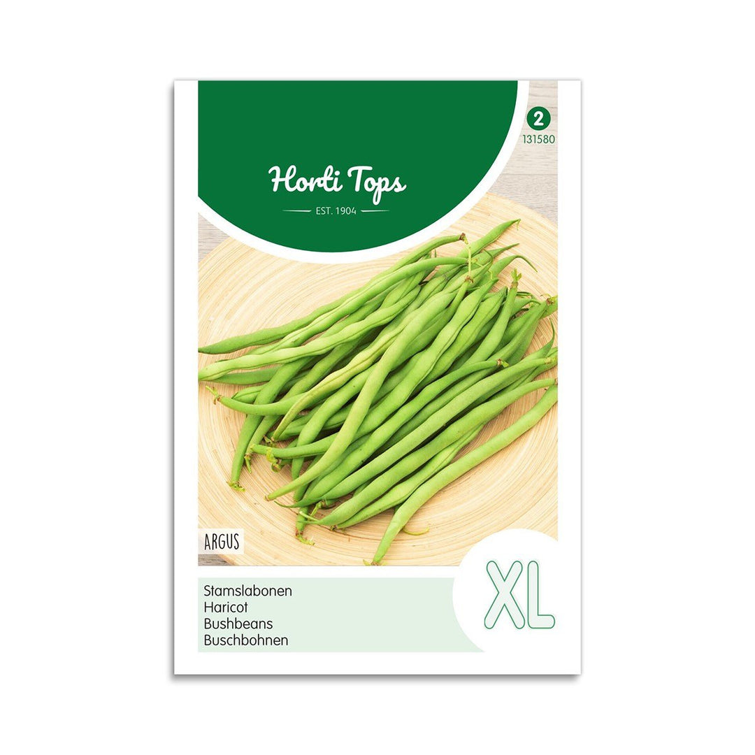 Produktbillede af Buskbønne frø Argus Horti Tops på tilbud i høj kvalitet