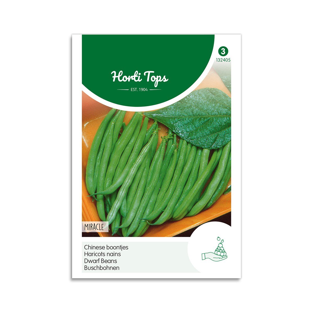 Produktbillede af Buskbønne frø Miracle Horti Tops på tilbud i høj kvalitet