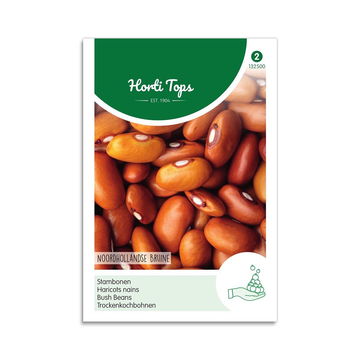 Produktbillede af Buskbønne frø Brown Dutch Horti Tops på tilbud i høj kvalitet